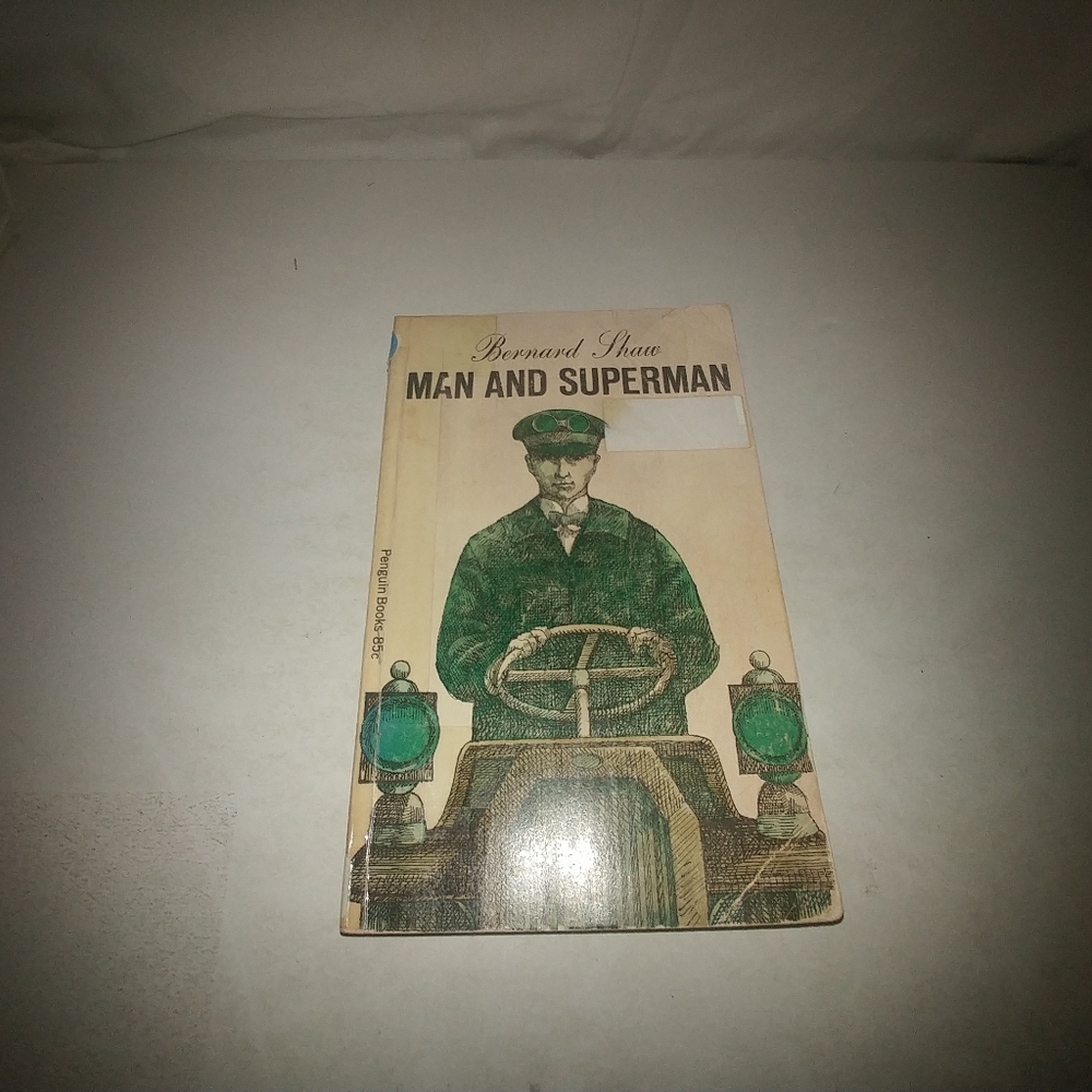 Man and Superman by Bernard Shaw 1967 Vintage Used